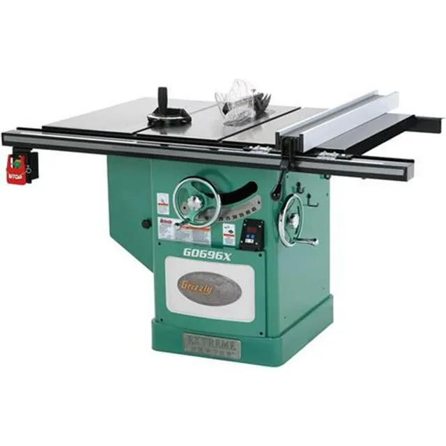 Grizzly G1023RLW 10" 3 HP 240V Cabinet Left-Tilting Table Saw