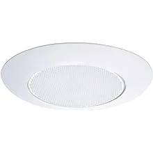 Halo Albalite Shower Trim 6" White