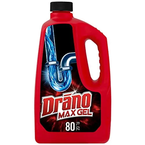 Drano Max Gel Drain Cleaner, 80 Fl. Oz. (694772)