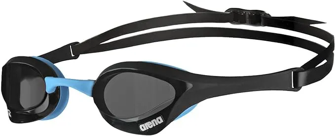 Arena Unisex Cobra Ultra Swipe Racing Swim Goggles for Men & Women Anti-Fog Technology Dual Strap, Mirror/Non-Mirror Lens