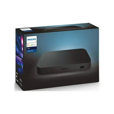 Philips Hue Play HDMI Sync Box, Surround Lighting for TV Entertainment and Gaming Compatible with Alexa