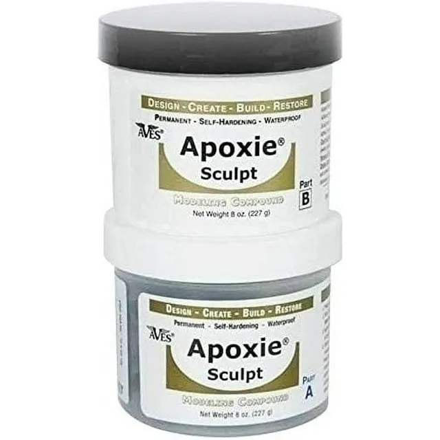 Aves Apoxie Sculpt - 2 Part Modeling Compound - 4 Pound - Natural Epoxy Clay