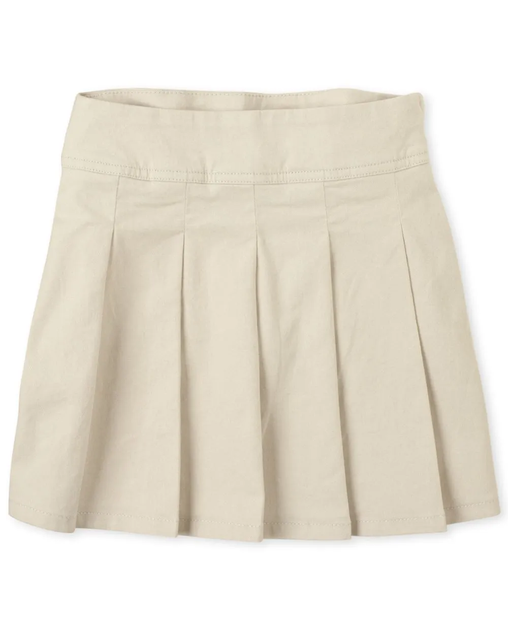 The Children's Place Big Girls' Uniform Skort, Bisquit 3300, 12