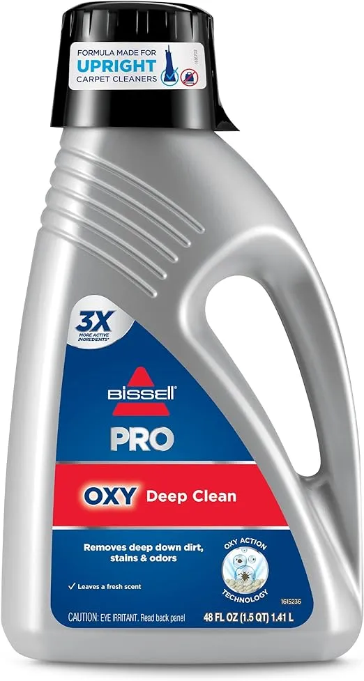 BISSELL Professional Deep Clean + Oxy 48oz. Upright Carpet Cleaner Formula - 3156