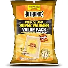 Hothands Body and Hand Super Warmer - 10 Pack