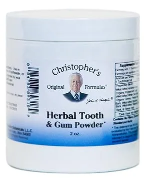 Christopher's Original Formulas Herbal Tooth Powder