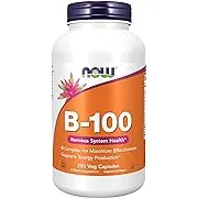 Now B-100 Vitamin Nervous System Health Dietary Supplement