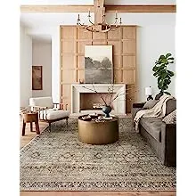 Loloi II Layla LAY-03 Olive Charcoal Rug - 2 ft x 5 ft