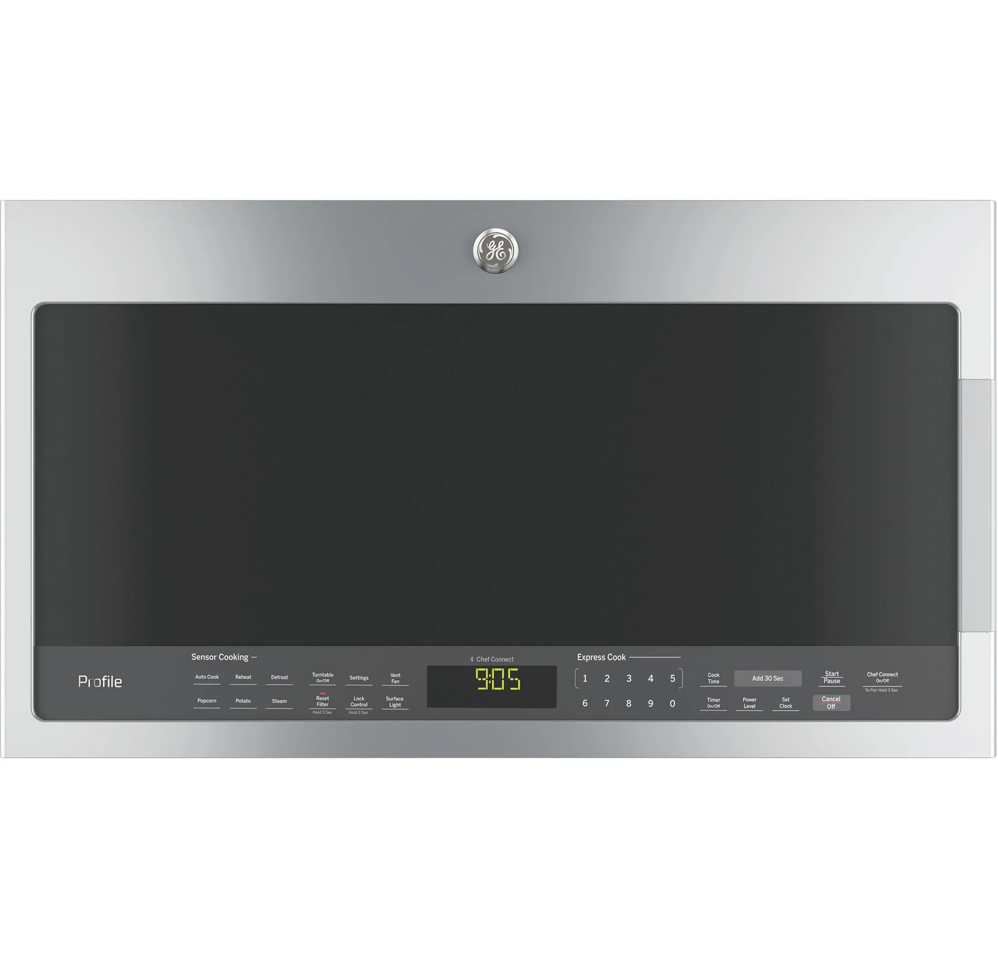 GE Profile PVM9005SJSS Over-the-Range Microwave - 2.1 cu ft - Stainless Steel