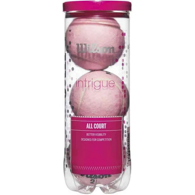 Wilson Intrigue All Court Tennis Balls