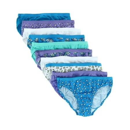 Fruit of the Loom Girl's Assorted Cotton Bikini Underwear