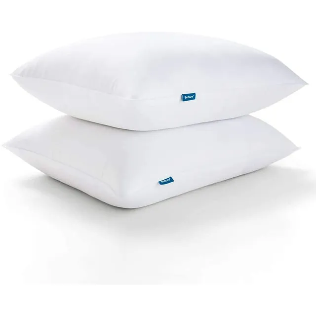 BEDSURE Pillows Queen Size Set of 2 - Queen Pillows 2 Pack Down Alternative Hotel Quality Bed Pillows for Sleeping Soft and Supportive Pillows for Side and Back Sleepers