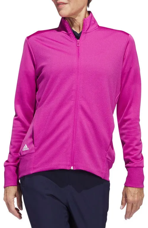 adidas Women&#039;s Textured Full-Zip Jacket - Choose SZ/color