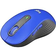 Logitech Signature M650 Wireless Mouse - For Small to Medium Sized Hands, 2-Year Battery, Silent Clicks, Customizable Side Buttons, Bluetooth, for PC/Mac/Multi-Device/Chromebook - Black