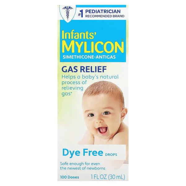 MYLICON Infant Gas Relief Dye Free Drops 1 oz Expires  5-18