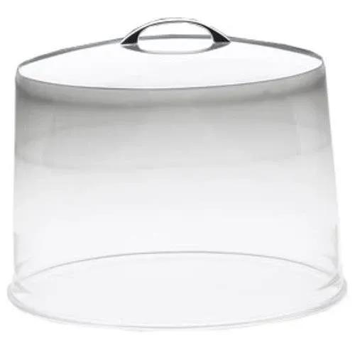 Cal-Mil P311 Cake/Pie Tray, 12" D x 9" H, Clear