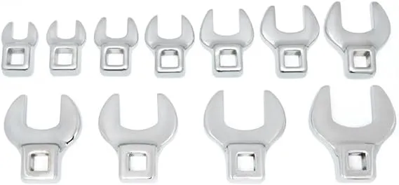 GearWrench 81908 - SAE Crowfoot Wrench Set (11-Piece)