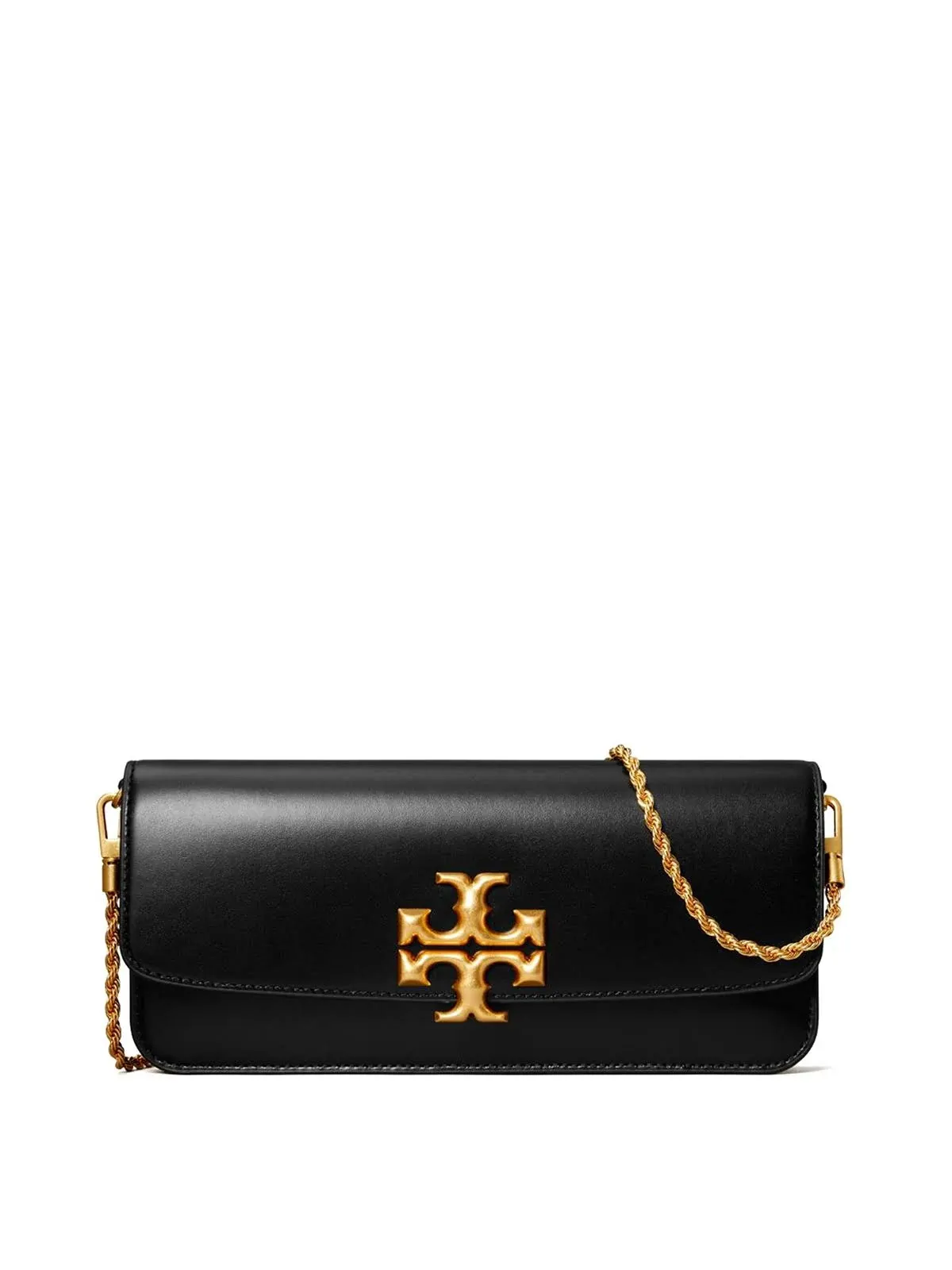 Tory Burch Eleanor Leather Clutch Crossbody