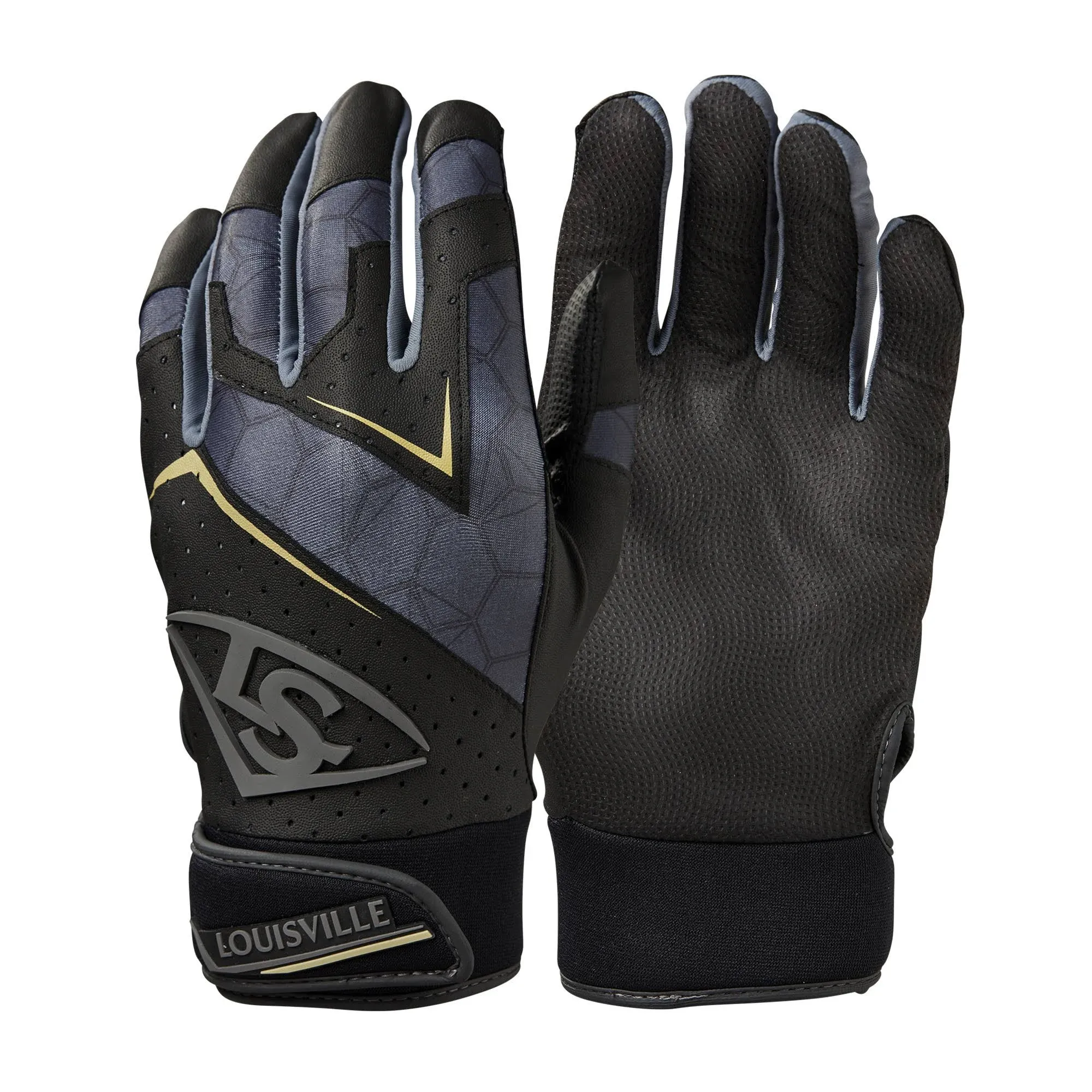 Louisville Slugger Adult Genuine V2 Batting Gloves USA L