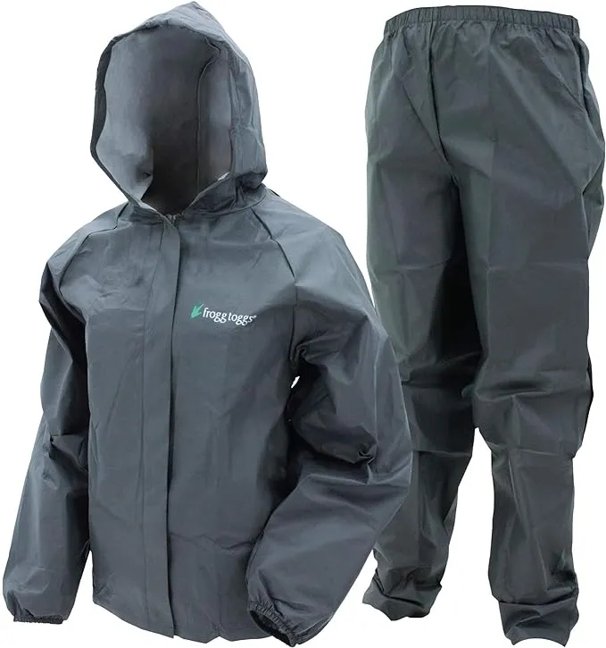 Frogg Toggs Youth Ultra-Lite2 Rain Suit-Carbon-SM