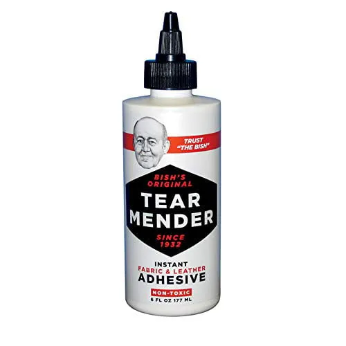 Tear Mender Instant Fabric & Leather Adhesive - 6 fl oz bottle 