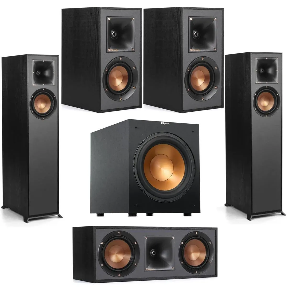 Klipsch Reference R-610F 5.1 Home Theater Pack