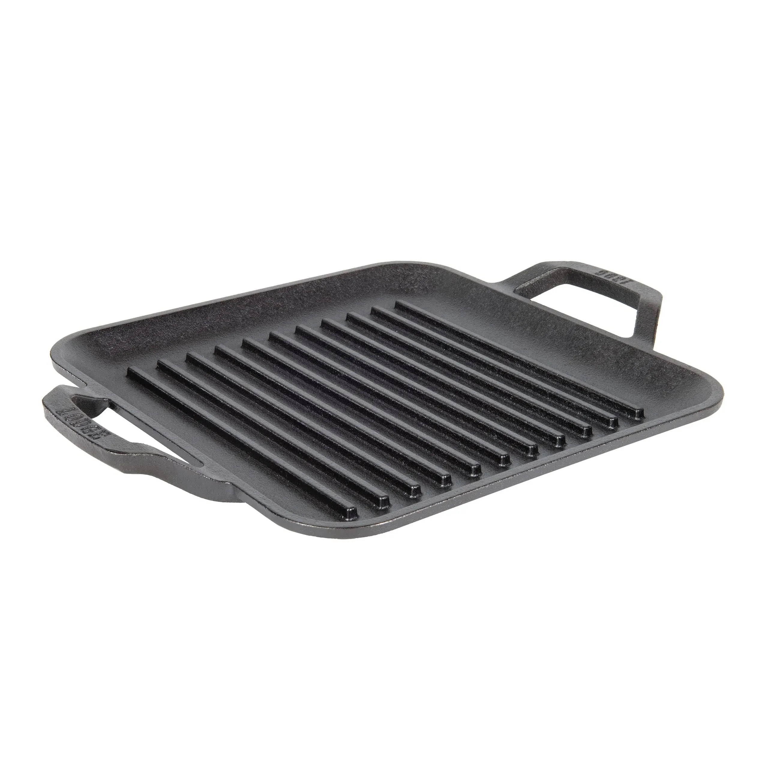 Lodge Chef Collection 11 inch Cast Iron Square Grill Pan