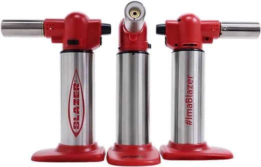 Blazer 189-8020 Blazer 189-8020 Big Buddy Turbo Torch, Red, Stainless Steel, Red and Stainless Steel