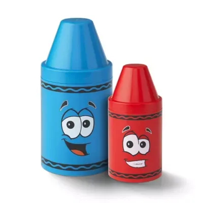 Crayola Crayon Storage Containers, Set of 2, 20080001