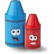 Crayon Storage Containers, Set of 2