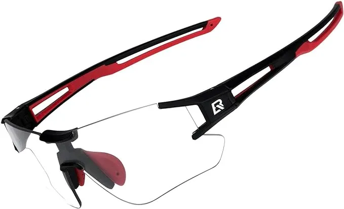 ROCKBROS Bike Photochromatic Glasses Outdoor Cycling Rimless Sports Sunglasses