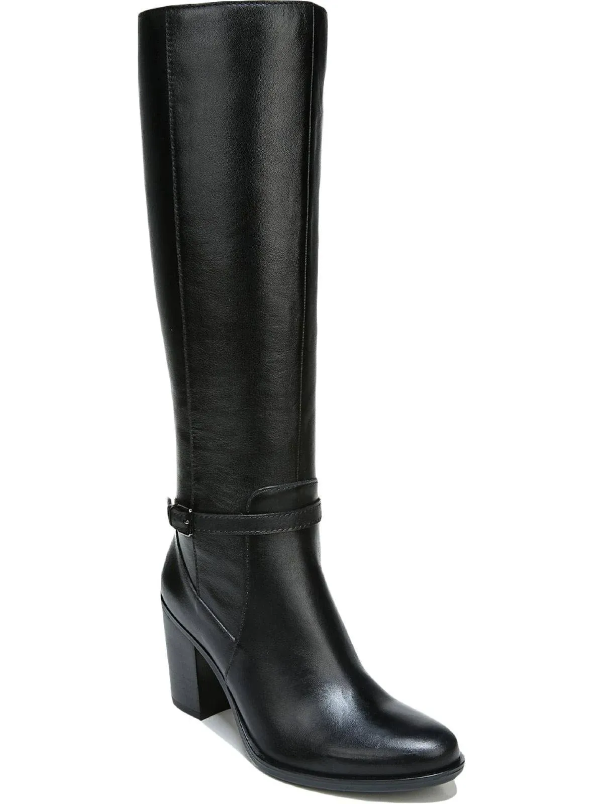 Naturalizer Kalina Womens Leather Narrow Calf Knee-High Boots - Black - US 8.5