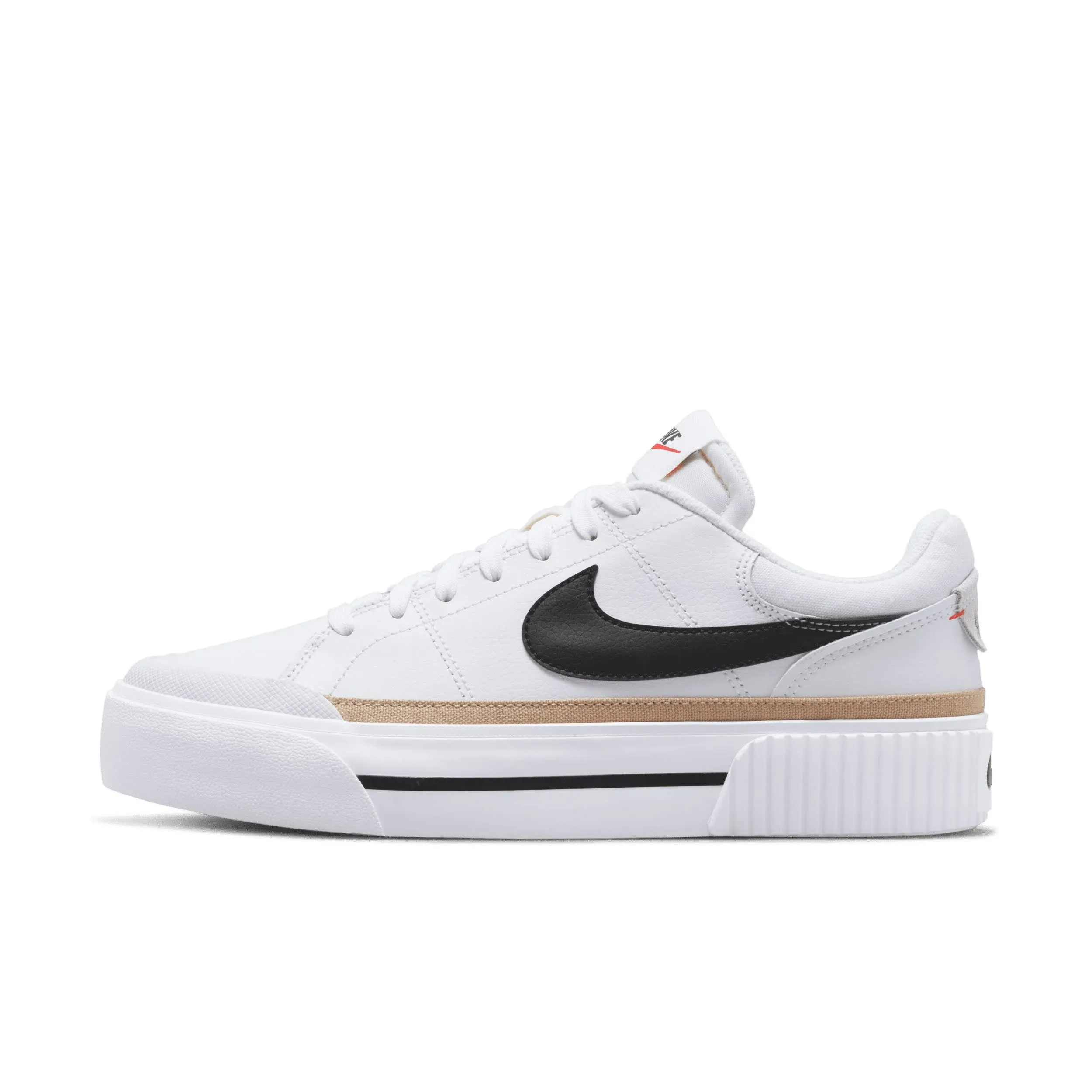 Nike Court Legacy Lift White Black (Women's)