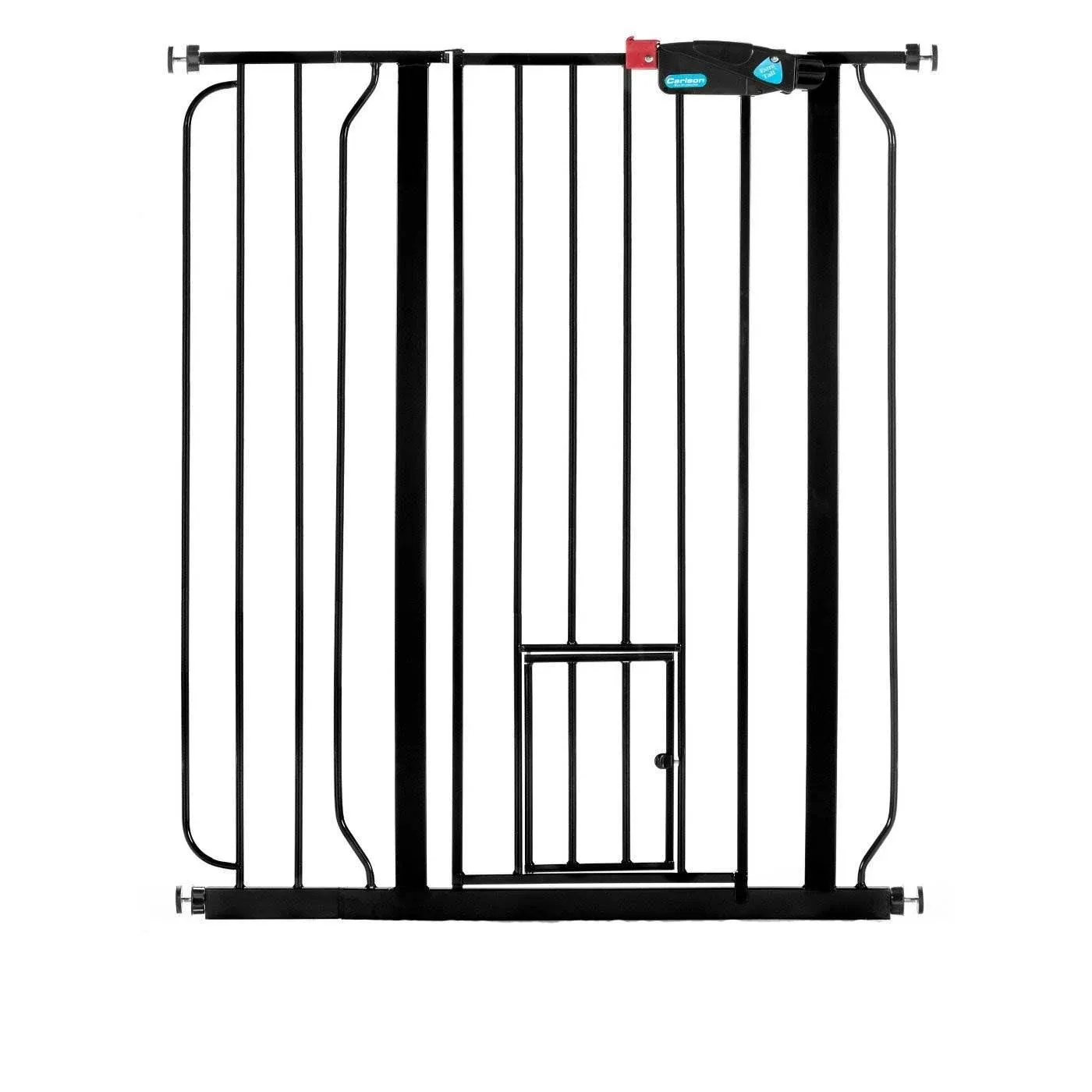 Carlson Pet Products Tension-mount Silver Metal Pet Gate