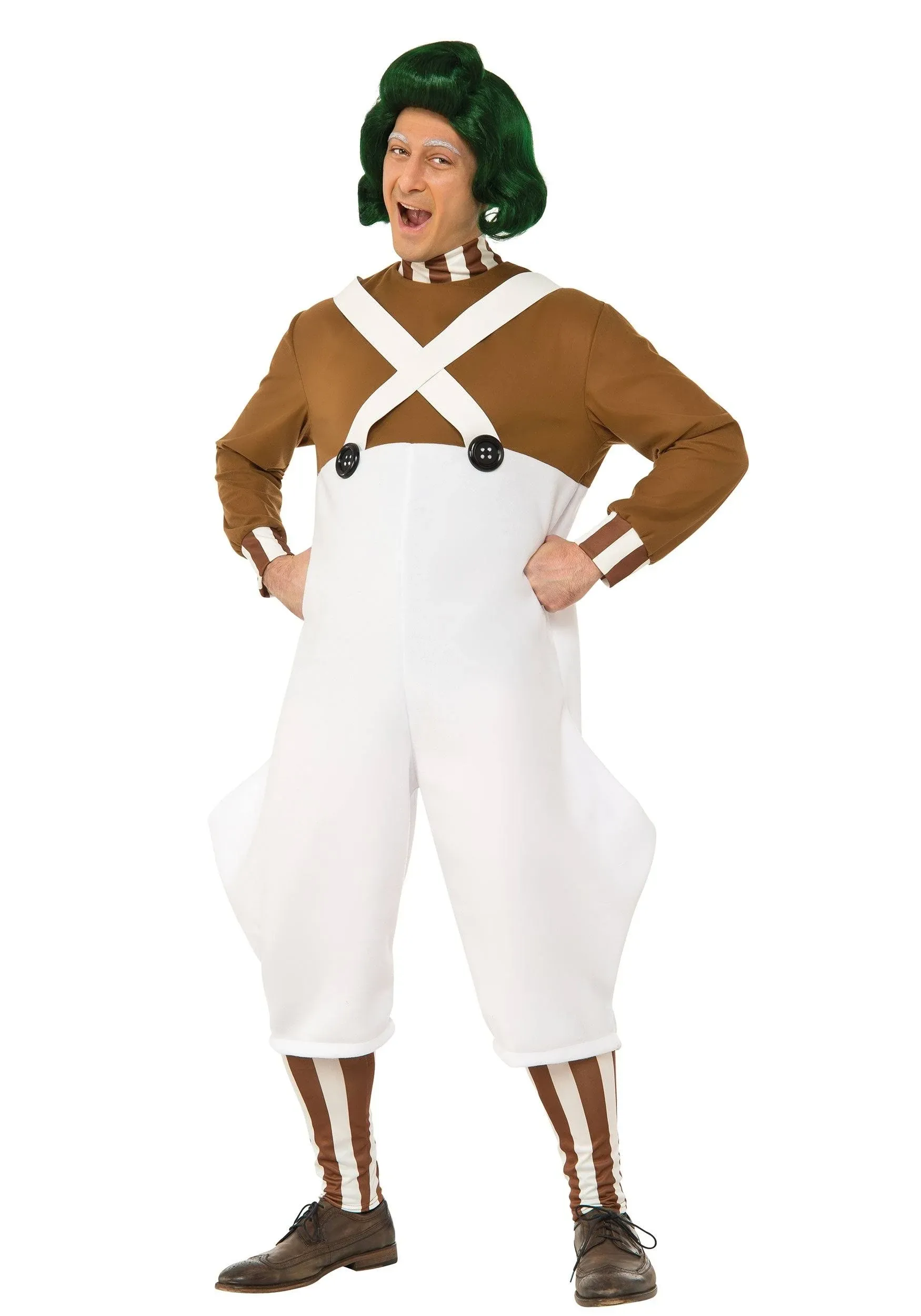 Mens Deluxe Oompa Loompa Costume T1010514