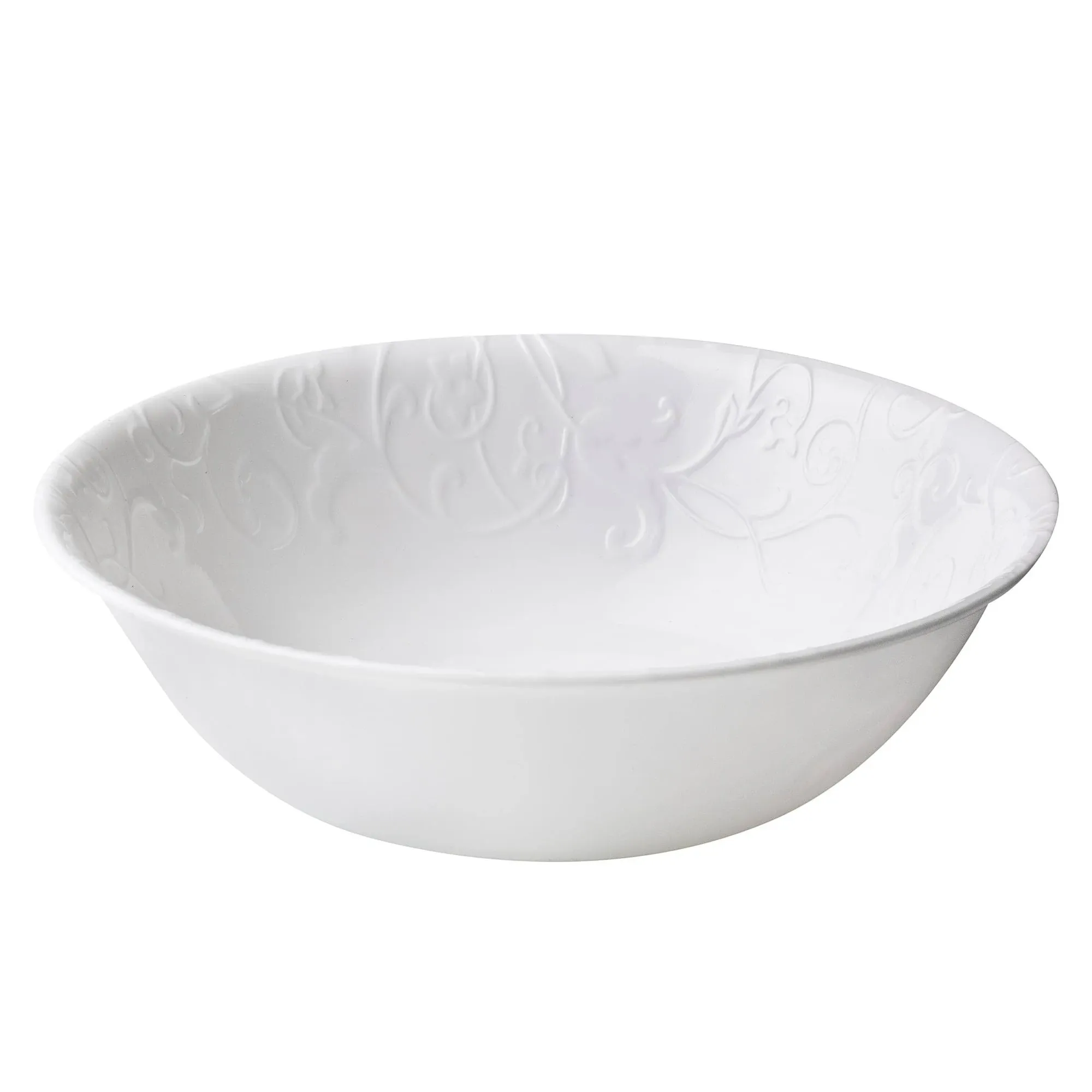 Corelle Embossed Bella Faenza 18 Ounce Soup/Cereal Bowl (Set of 4)