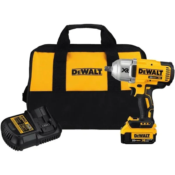 DeWalt DCF899M1 20V Max XR Brushless High Torque 1/2" Impact Wrench