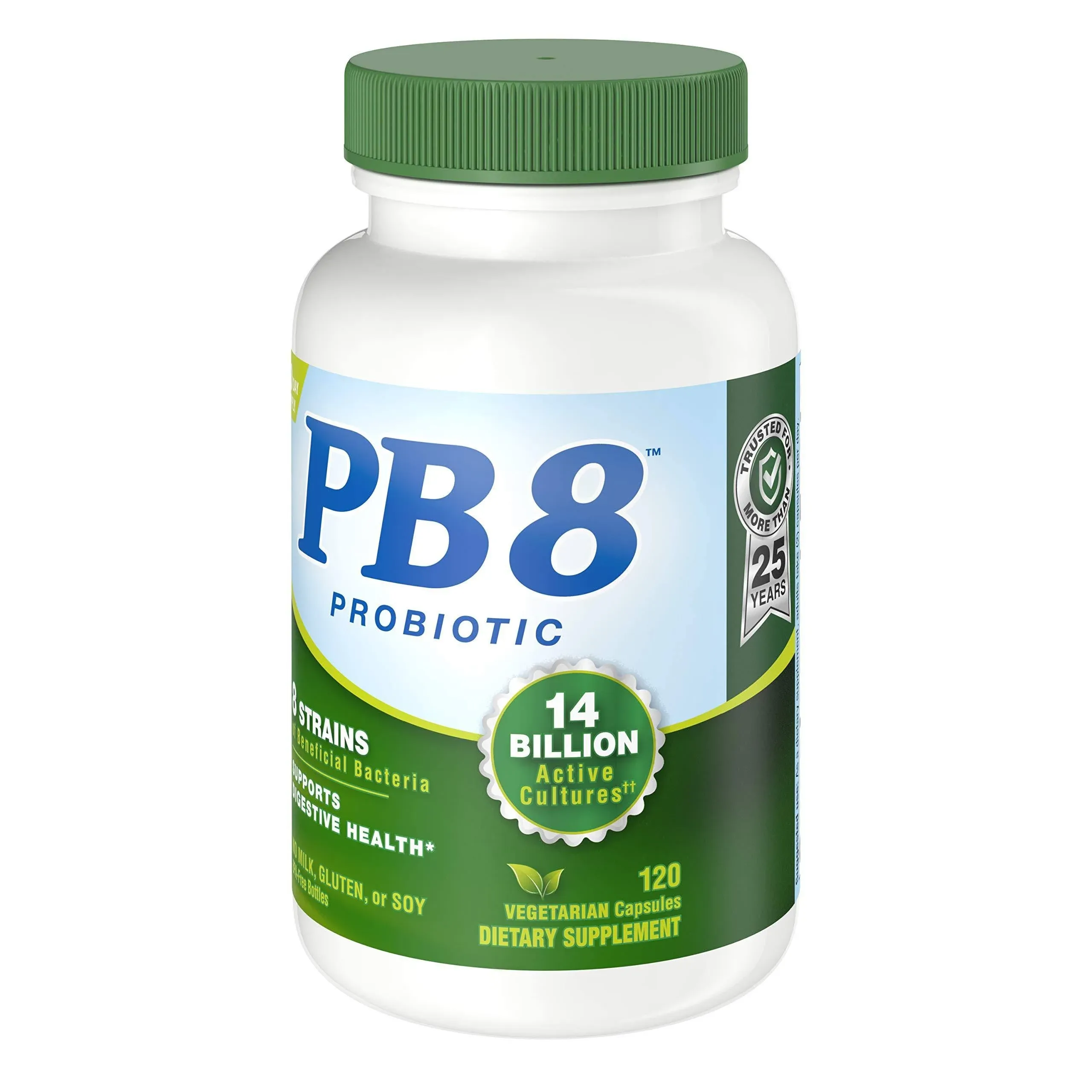 Nutrition Now PB 8 Pro-Biotic Acidophilus, VegiCaps - 120 count