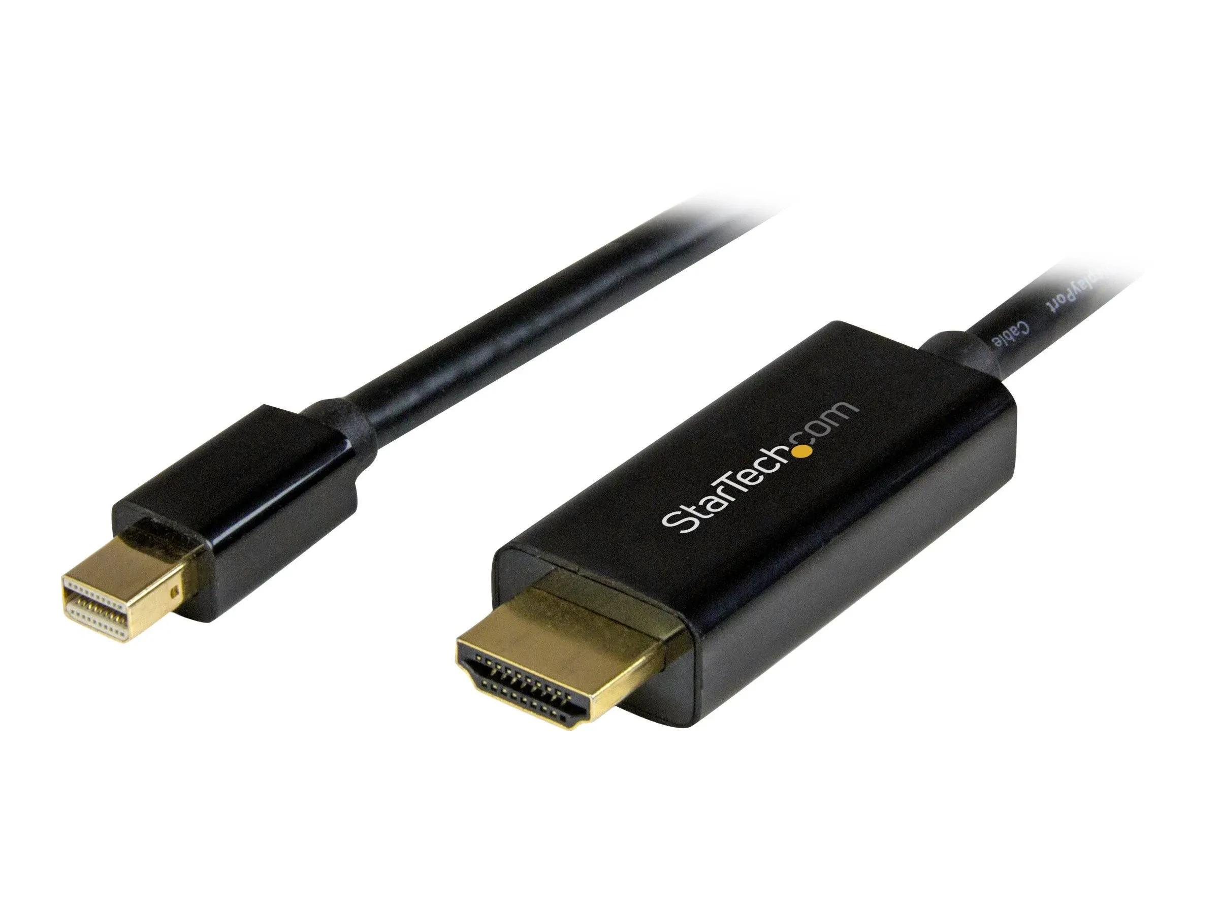 StarTech.com Mini DisplayPort to HDMI Converter Cable - 6 ft 2m - 4K