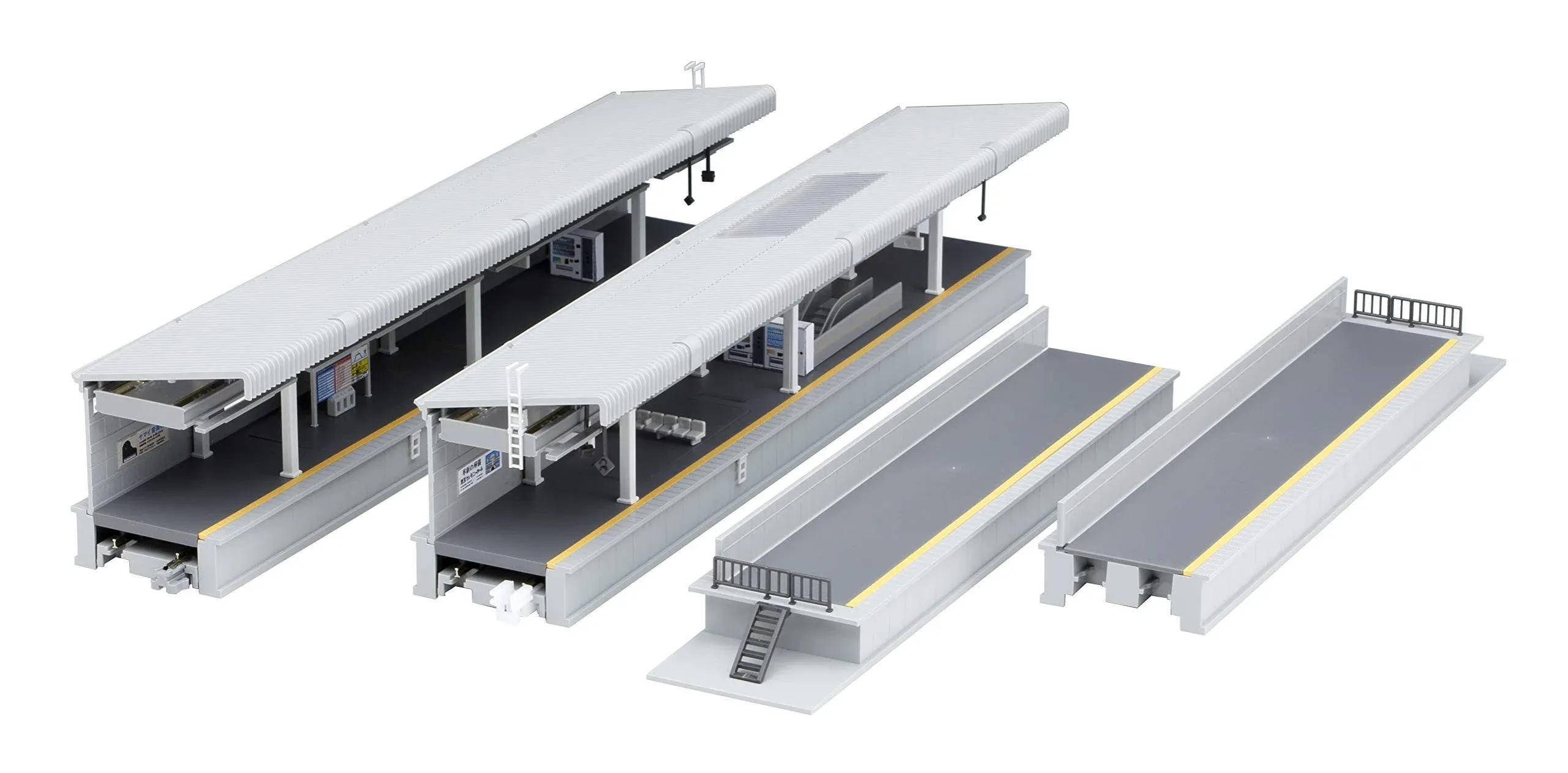 Kato One-Sided Suburban Platform DX Set