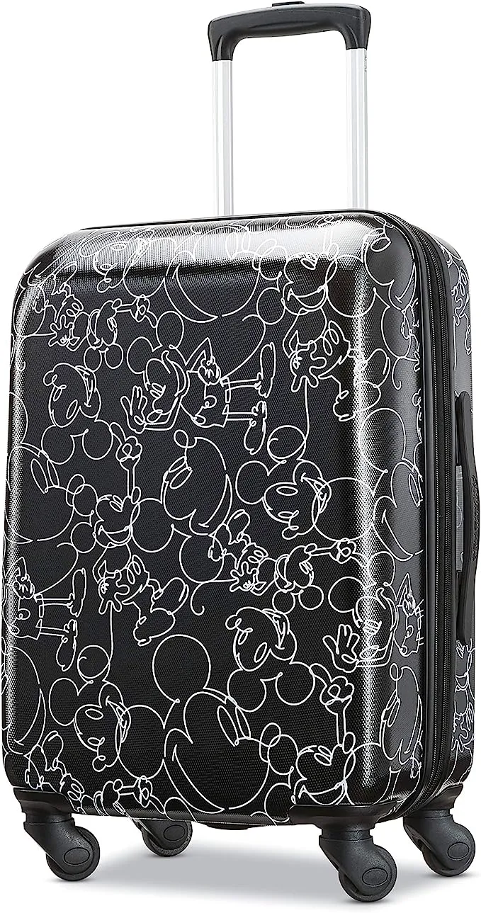 American Tourister Disney Mickey Mouse 21-inch Hardside Spinner, Carry-On Luggage, One Piece