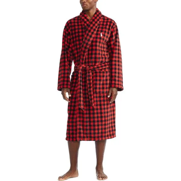 Polo Ralph Lauren Plush Shawl Collar Robe Men's