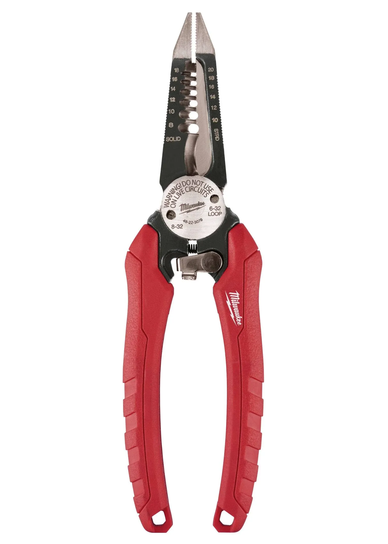 Milwaukee Tool 48-22-3079 6-In-1 Comfort Grip Combination Pliers