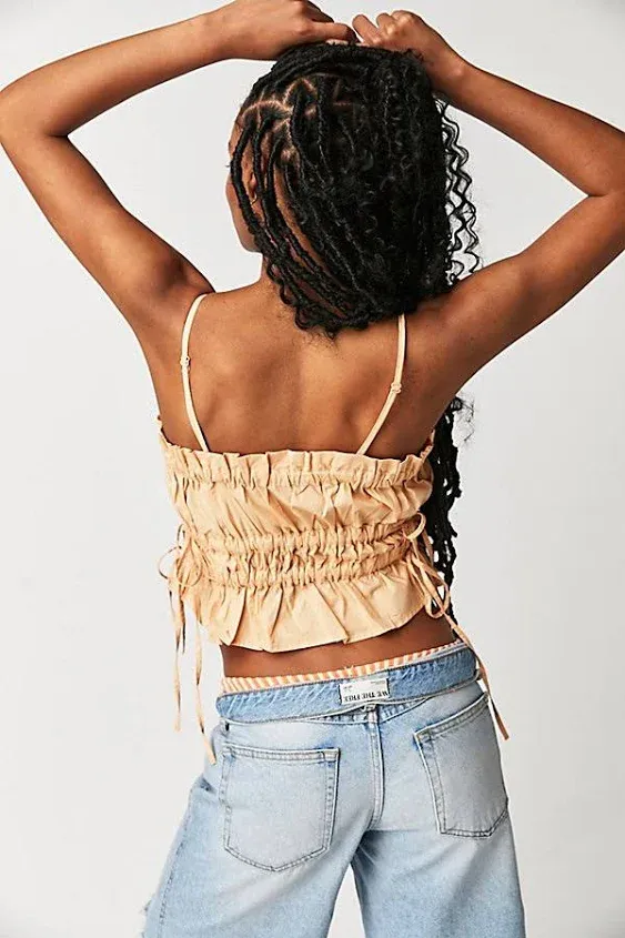 FREE PEOPLE PEACH TANK TOP | NEW W/ TAGS, SIZE S