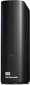 WD Elements WDBWLG0160HBK-NESN 16 TB Desktop Hard Drive - External