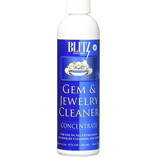 Blitz Gem & Jewelry Cleaner Concentrate 8 oz 1-Pack