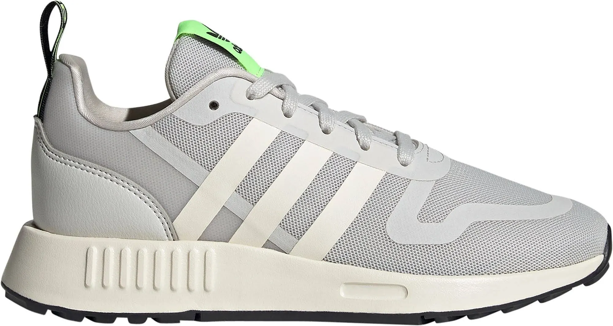 Adidas Big Kids Youth Multix J Athletic Sneakers, Grey One/Off White/Black - 