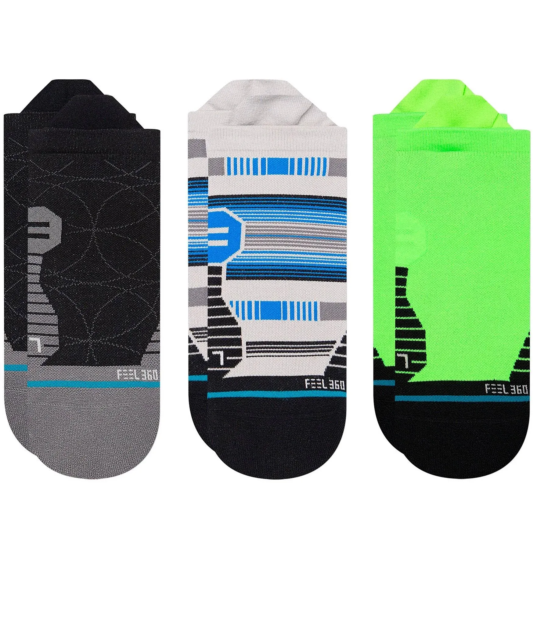 Stance Performance Tab Socks 3 Pack|Bobbin - Multi|L