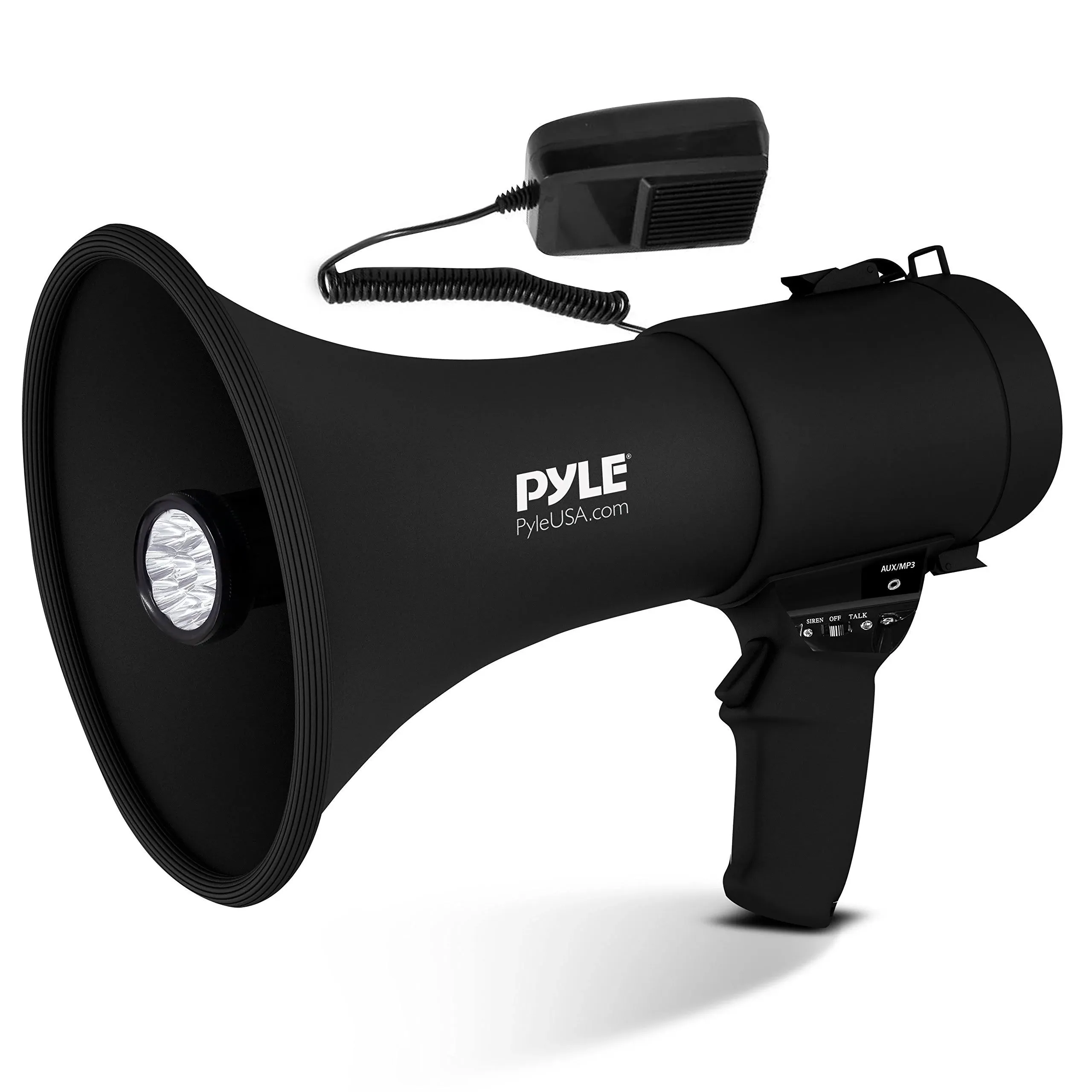 Pyle PMP561LTB Megaphone Speaker with Built-in LED Lights