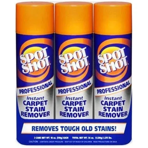 Spot Shot Professional Carpet Stain Remover - 3/18 oz.